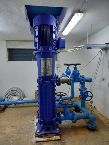 Uno degli impianti gestiti dalla Sorical