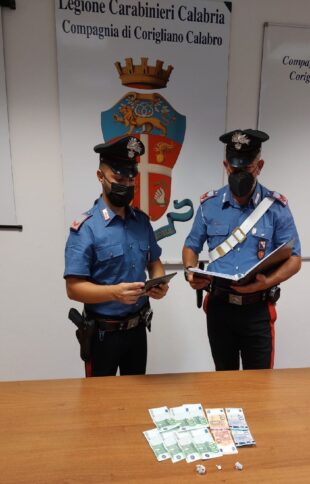 corigliano arresto giovani droga