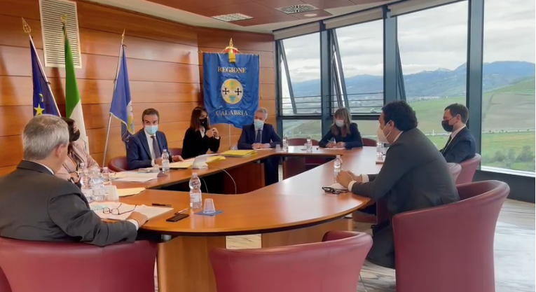 prima riunione giunta occhiuto