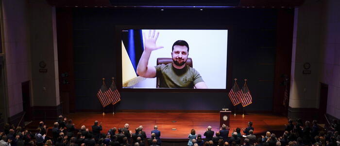 ucraina presidente zelensky congresso usa