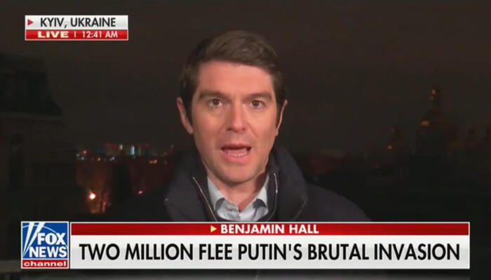 benjamin hall fox news ferito ucraina