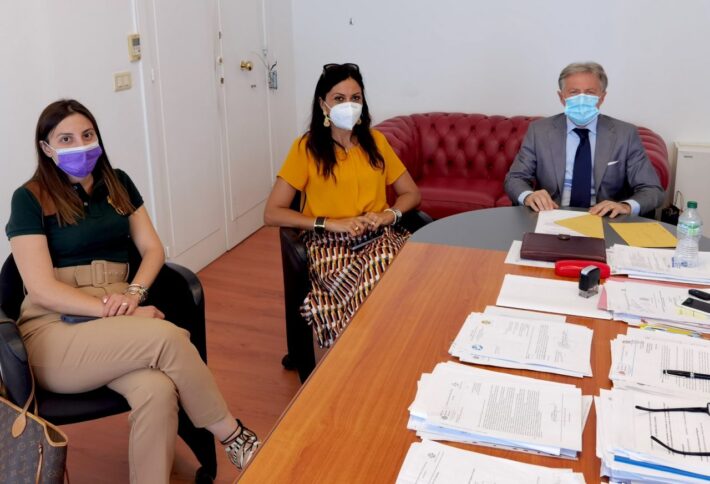 INCONTRO | Loria, la sindaca Succurro e il commissario dell'Asp La Regina