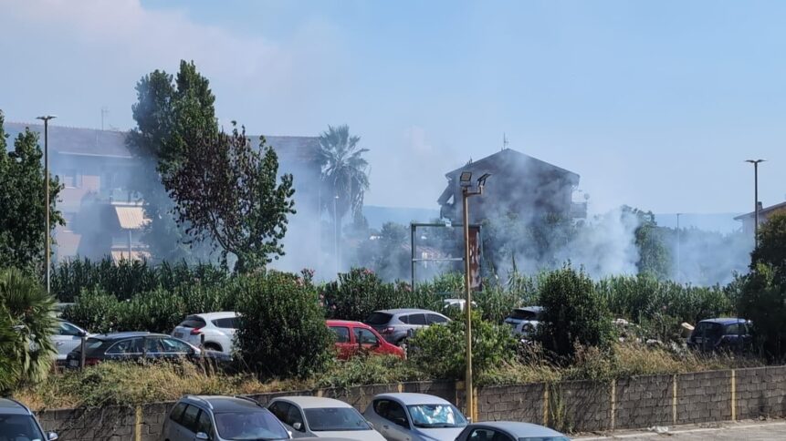 incendio lamezia