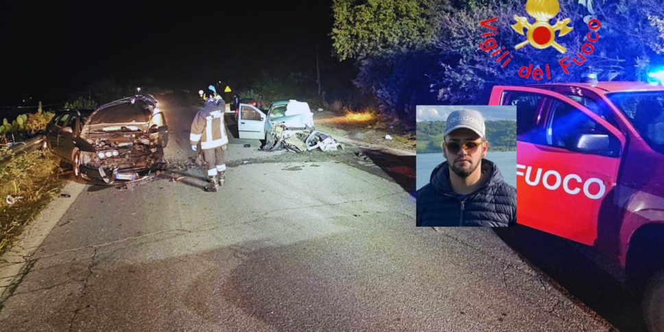 Incidente tra due auto nel Cosentino, morto un giovane di 23 anni - FOTO