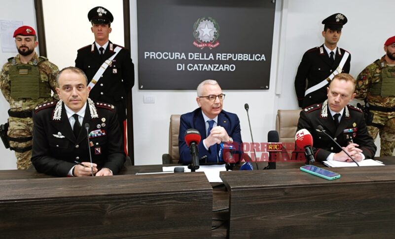 arresti CC lamezia conferenza capomolla