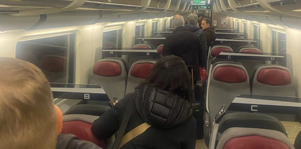 odissea treno reggio frecciarossa