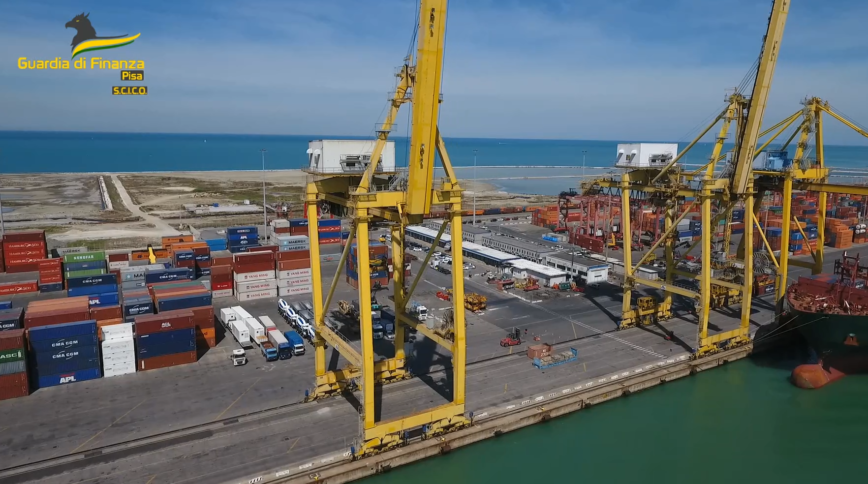 'ndrangheta porto livorno