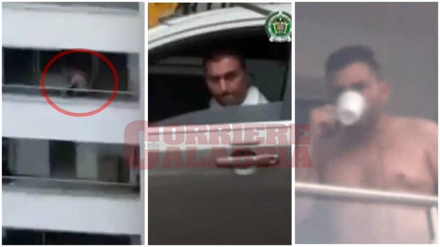 Starnone pedinamento in Colombia