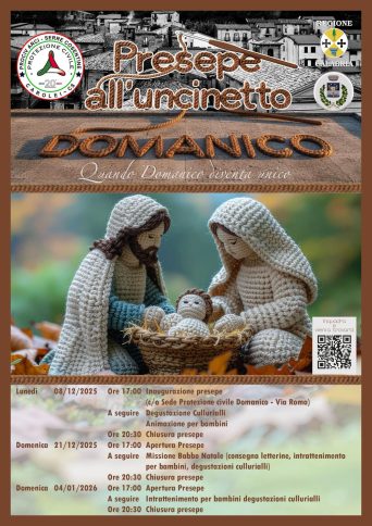 presepe uncinetto Domanico