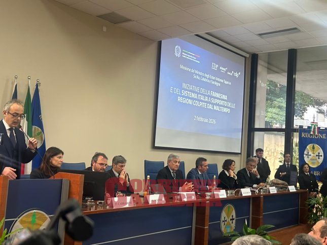 Tajani e Occhiuto a reggio calabria