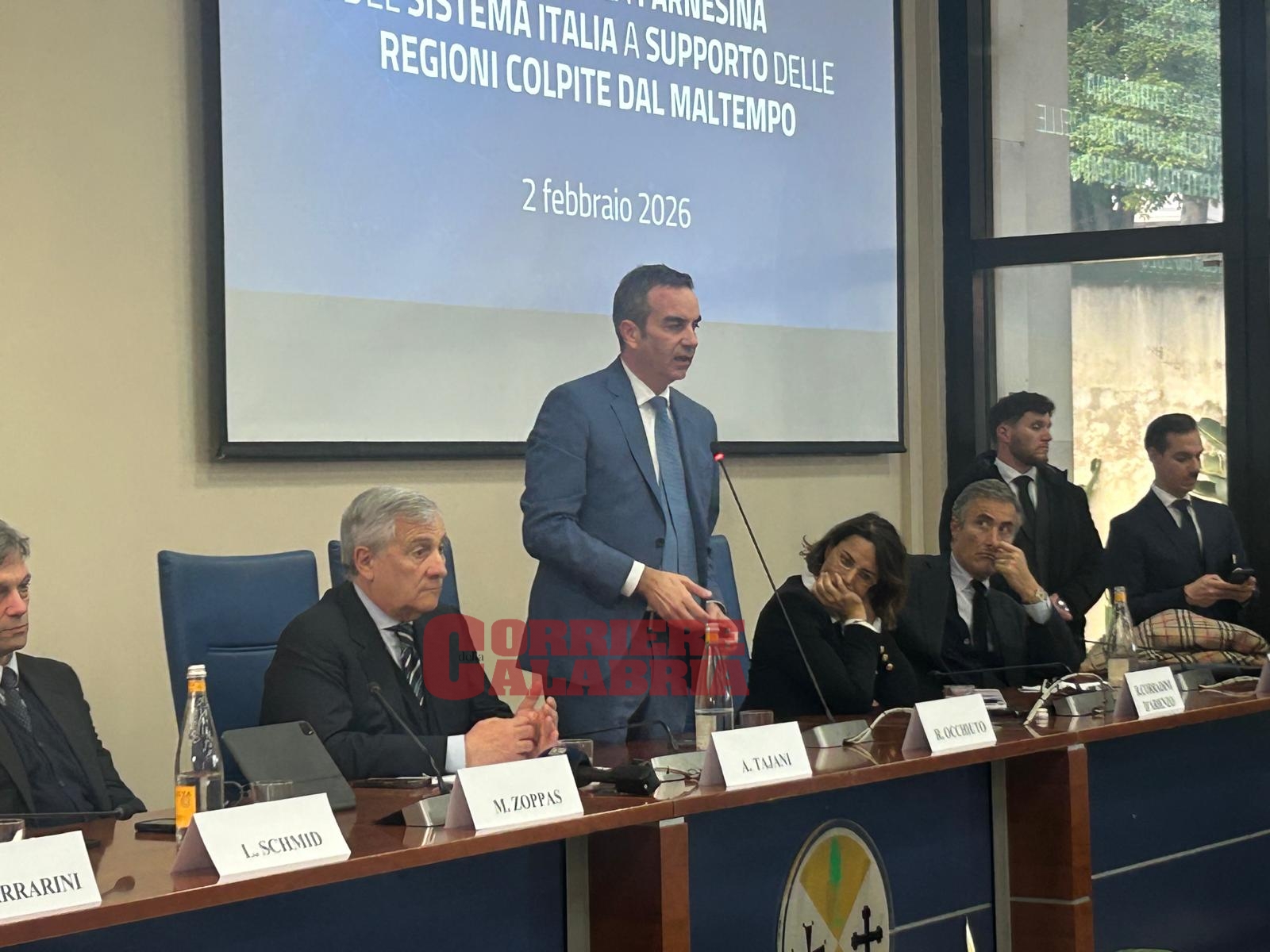 Tajani e Occhiuto a reggio calabria