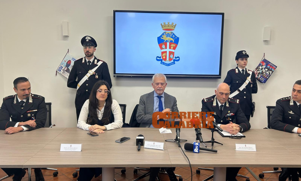 conferenza stampa reggio - furto farmaci